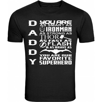 father's day gift for dad superhero  s - 5xl t-shirt tee