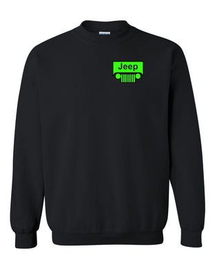 jeep sweatshirt jeep shirt unisex crew-neck sweatshirt tee