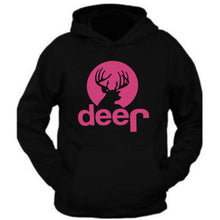 Load image into Gallery viewer, pink jeep sweatshirt jeep deer hunting buck shirt hoodie sweatshirt (hoodie)