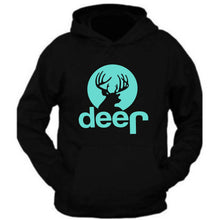 Load image into Gallery viewer, mint jeep sweatshirt jeep deer hunting buck shirt hoodie sweatshirt (hoodie)