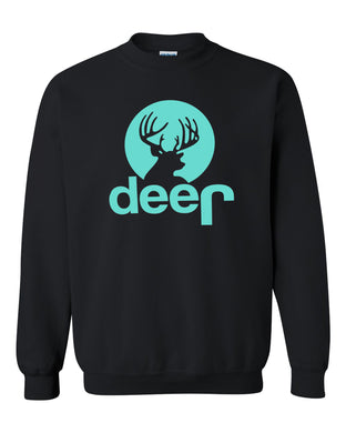 mint jeep sweatshirt jeep deer hunting buck shirt unisex crew-neck sweatshirt tee
