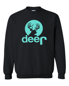 mint jeep sweatshirt jeep deer hunting buck shirt unisex crew-neck sweatshirt tee
