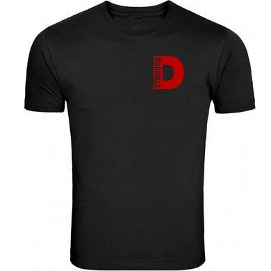 duramax red pocket design t-shirt unisex color black & white tee