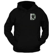 Load image into Gallery viewer, duramax skull pocket design color black hoodie hooded sweatshirt