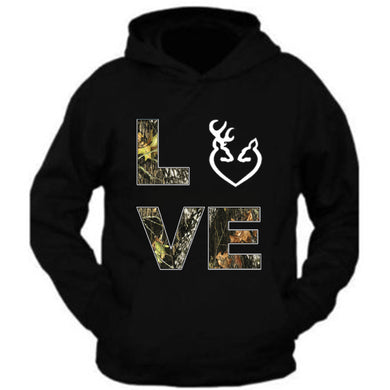 camo love country hoodie sweatshirt