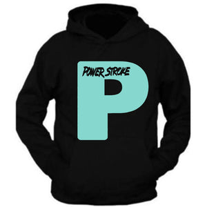 powerstroke blue diesel power hoodie ford power stroke diesel hoodie