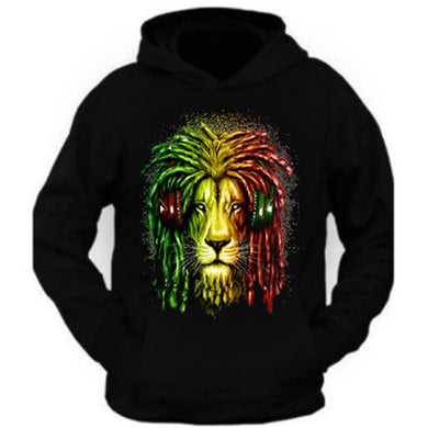 bob marley lion rasta jamaica 1945 rasta leaf tee zion licensed hoodie sweatshirt