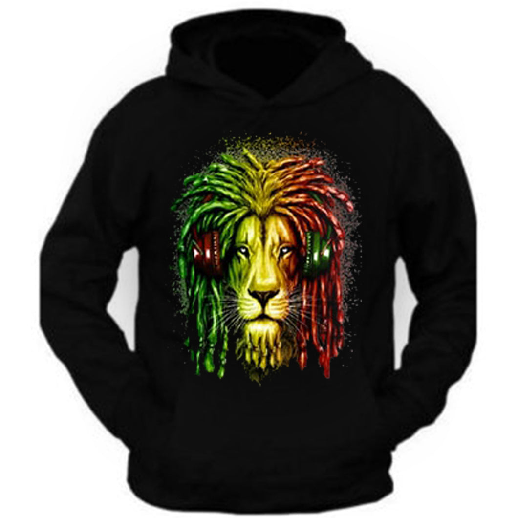 bob marley lion rasta jamaica 1945 rasta leaf tee zion licensed hoodie sweatshirt