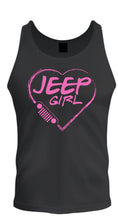 Load image into Gallery viewer, pink jeep girl heart t-shirt 4x4 /// off road s-2xl tee tank top