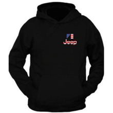 Load image into Gallery viewer, usa flag jeep usa tee s-2xl 4x4 off hoodie tee