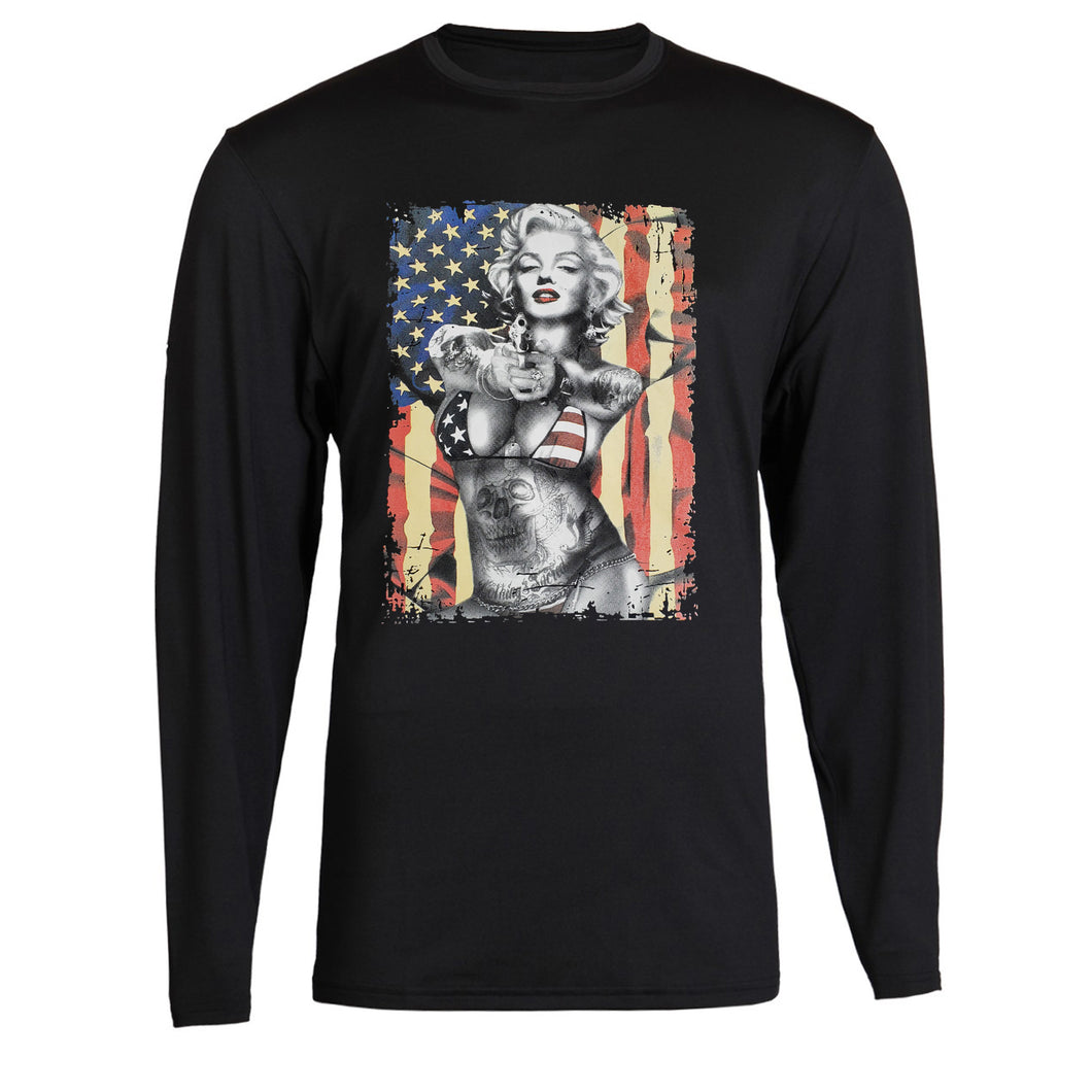 american pride marilyn monroe s-2xl