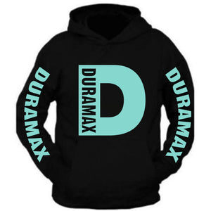duramax big design all colors black hoodie hooded sweatshirt mint