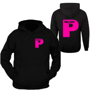 powerstroke color pocket diesel power hoodie front & back ford power stroke diesel hoodie neon pink