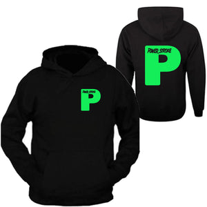 powerstroke color pocket diesel power hoodie front & back ford power stroke diesel hoodie green