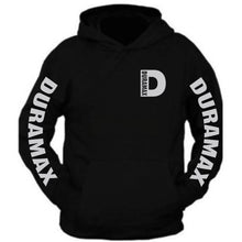 Load image into Gallery viewer, duramax hoodie sweatshirt all sizes all colors the back is plain gray