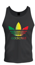 Load image into Gallery viewer, rasta addicted tee unisex color tee tank top s-2xl