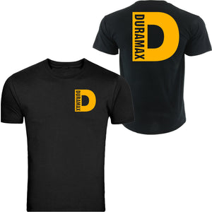 duramax color front & back s - 5xl t-shirt tee