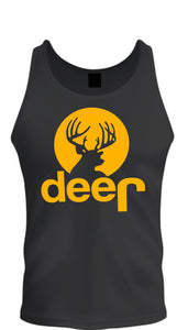 jeep red deer hunting buck shirt unisex tank top