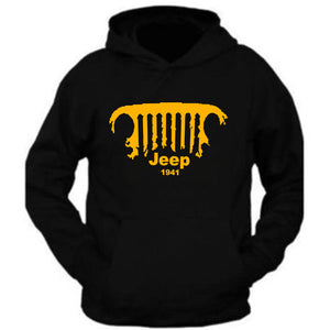 jeep sweatshirt/// establish jeep 1941 //s - 2xl///4x4///off road hoodie sweatshirt (hoodie)