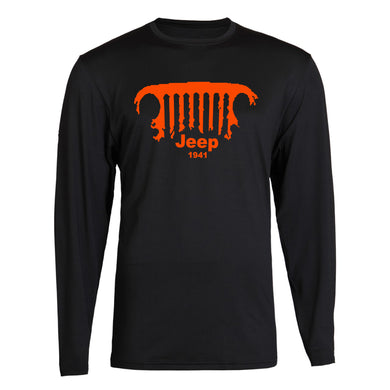 orange establish jeep 1941 shirt unisex t-shirt long sleeve