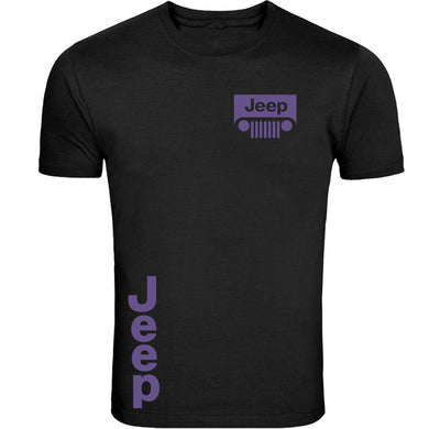 purple jeep only in a jeep 4x4 off road s - 5xl t-shirt tee