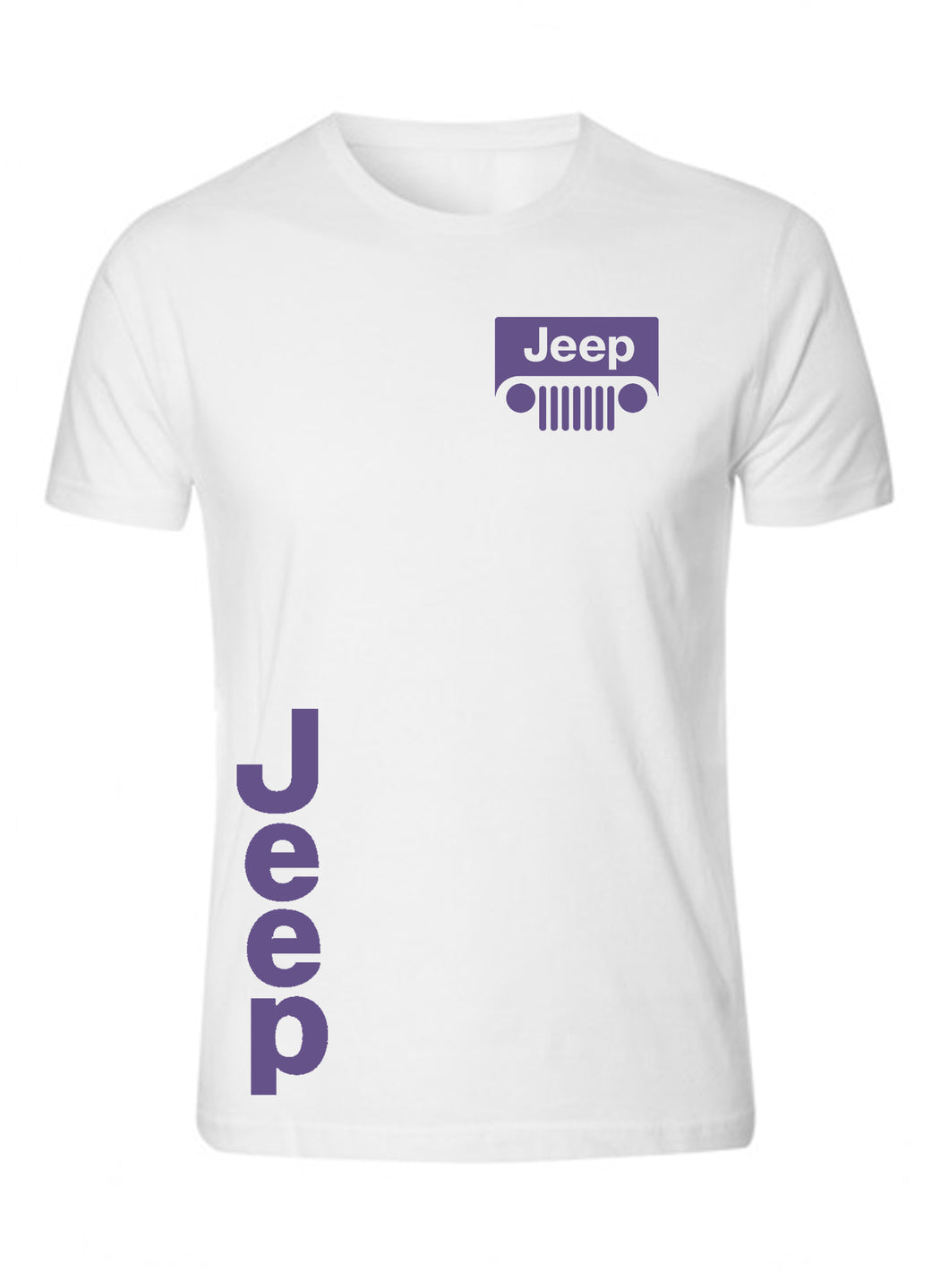 purple jeep only in a jeep 4x4 off road s - 5xl t-shirt tee