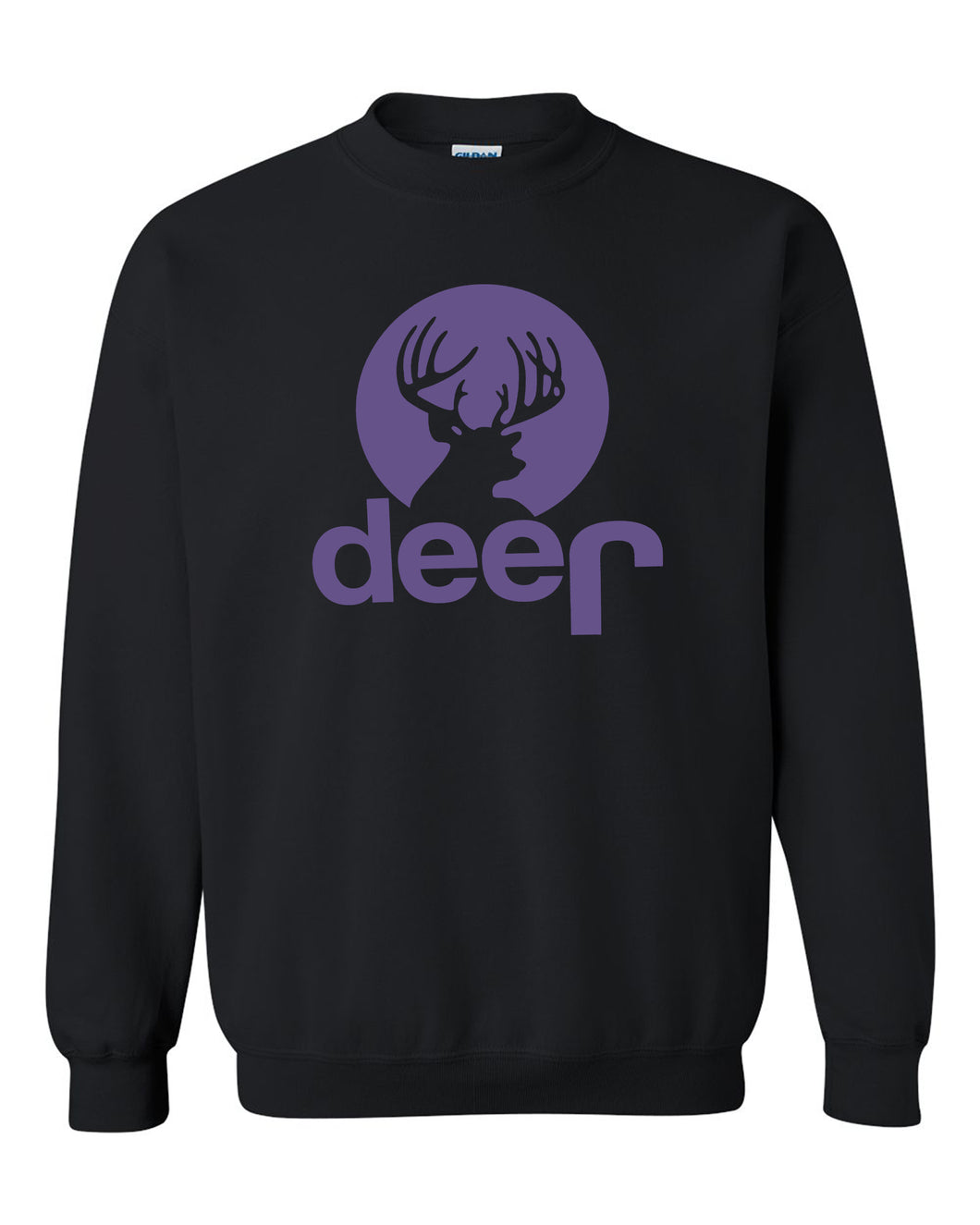 purple jeep sweatshirt jeep deer hunting buck shirt unisex crew-neck sweatshirt tee