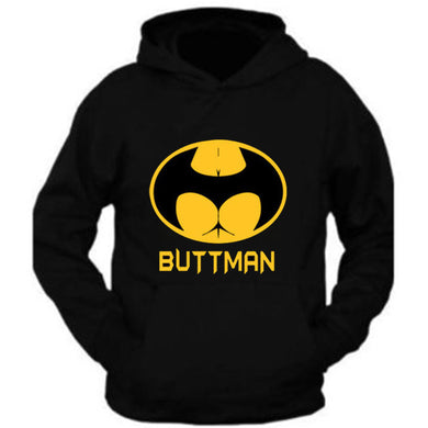 buttman batman hoodie sweatshirt