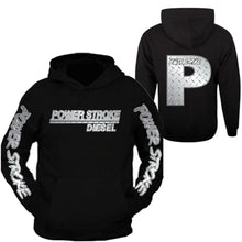 Load image into Gallery viewer, power stroke camo diesel power hoodie front &amp; back ford power stroke diesel hoodie