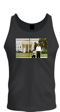 pablo escobar with his son at the white house usa tee tank top