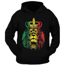 Load image into Gallery viewer, bob marley kingston jamaica 1945 rasta lion music tee zion rootswear licensed hoodie