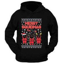 Load image into Gallery viewer, squad game merry squidmas christmas xmas sweater hoodie s-5xl