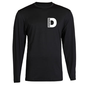 duramax color big design color black long sleeve tee s-2xl