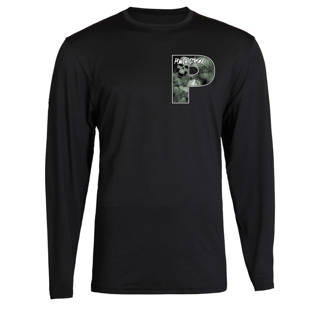 powerstroke all colors big p diesel power front ford power stroke diesel long sleeve tee