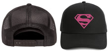Load image into Gallery viewer, superman hats snap back cap one size fits most all colors pink / one size
