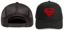 Load image into Gallery viewer, superman hats snap back cap one size fits most all colors red / one size