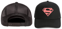 Load image into Gallery viewer, superman hats snap back cap one size fits most all colors coral / one size