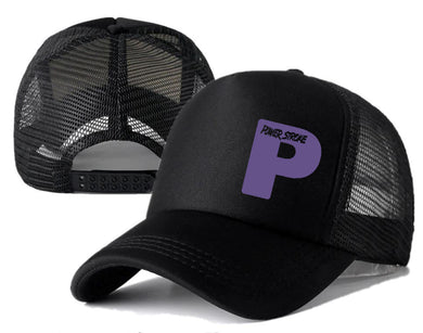 powerstroke hats snap back cap one size fits most all colors purple / one size