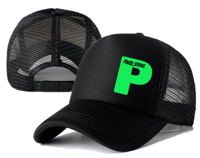 powerstroke hats snap back cap one size fits most all colors neon green / one size