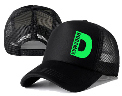 duramax hats snap back cap one size fits most all colors neon green / one size