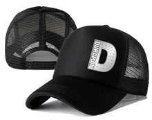 Load image into Gallery viewer, duramax hats snap back cap one size fits most all colors silver metal chrome / one size