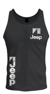 new silver metal jeep 4x4 off road s-2xl tee tank top