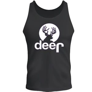 jeep red deer hunting buck shirt unisex tank top