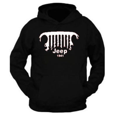 white establish jeep 1941 shirt unisex shirt hoodie sweatshirt (hoodie)