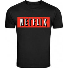 Load image into Gallery viewer, netflix movie t-shirt funny humor movie night netflix and chill tee