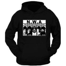 Load image into Gallery viewer, nwa n.w.a.2 straight outta compton unisex sweatshirt hoodie all sizes