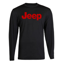Load image into Gallery viewer, red jeep only in a jeep s - 2xl 4x4 off road long sleeve tee