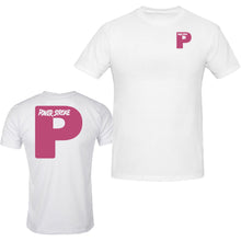 Load image into Gallery viewer, powerstroke pink diesel power tee front &amp; back ford power stroke diesel t-shirt tee