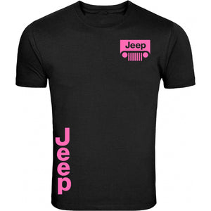 pink jeep only in a jeep 4x4 off road s - 5xl t-shirt tee