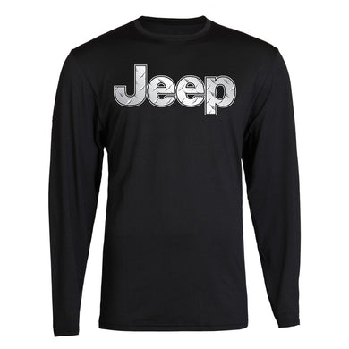 silver jeep s - 2xl 4x4 off road long sleeve tee